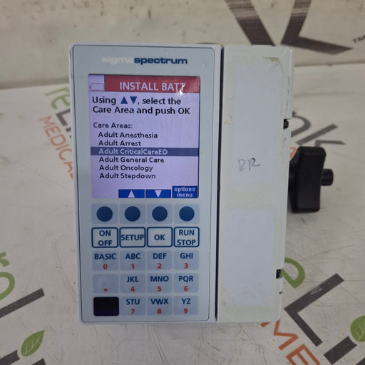Baxter Baxter Sigma Spectrum 8.01.00 w/o Battery Infusion Pump Infusion Pump reLink Medical