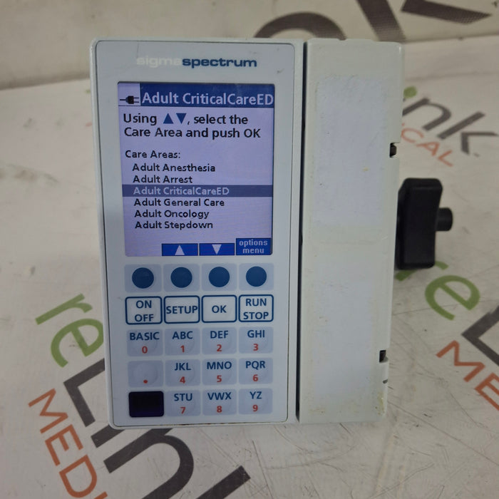 Baxter Sigma Spectrum 8.00.04 w/o Battery Infusion Pump