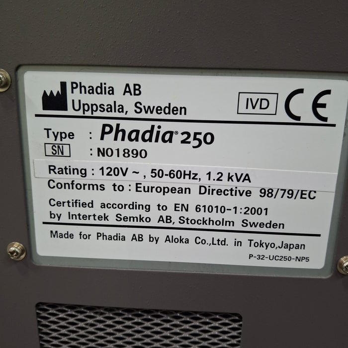 Thermo Scientific Phadia 250 Immunoassay Analyzer
