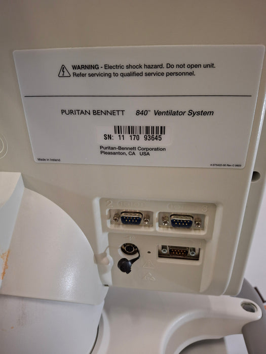 Puritan Bennett Puritan Bennett 840 Ventilator Respiratory reLink Medical