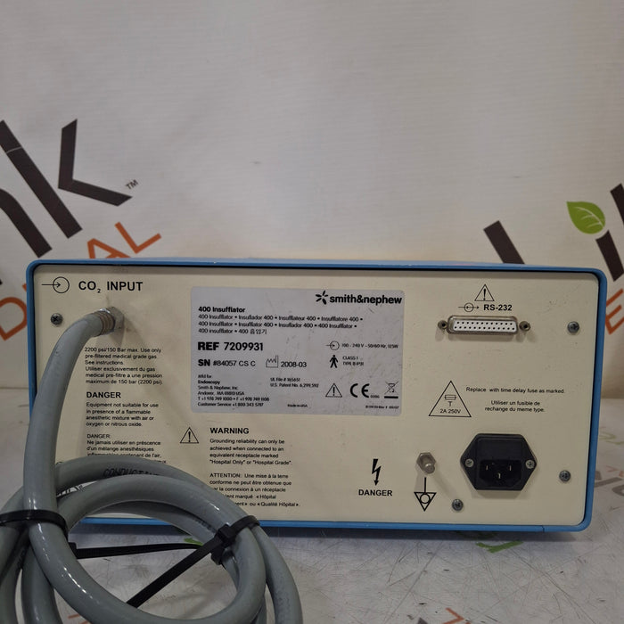 Smith & Nephew Smith & Nephew 400 Insufflator Rigid Endoscopy reLink Medical