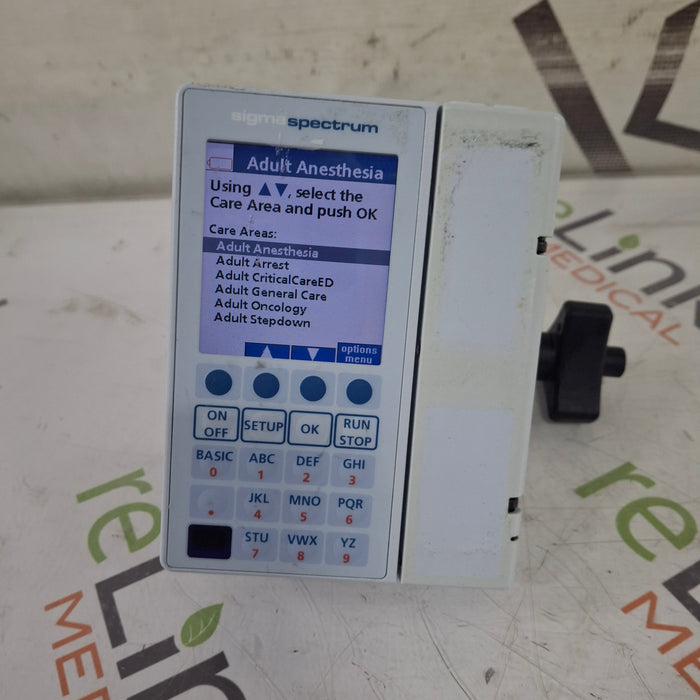 Baxter Sigma Spectrum 8.00.05 w/o Battery Infusion Pump