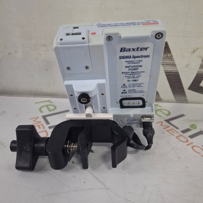 Baxter Sigma Spectrum 8.00.05 w/o Battery Infusion Pump