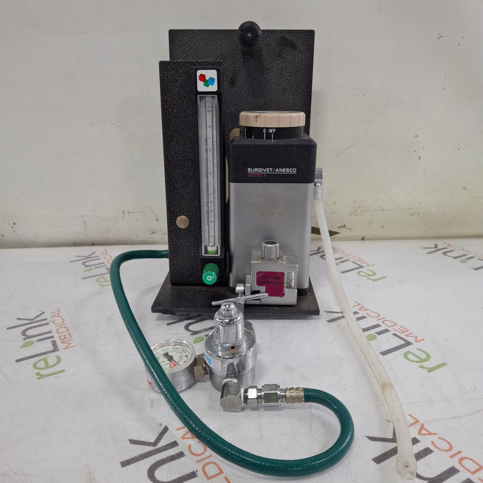 Smiths Medical Smiths Medical Surgivet Isotec 4 Veterinary Isoflurane Vaporizer Anesthesia reLink Medical