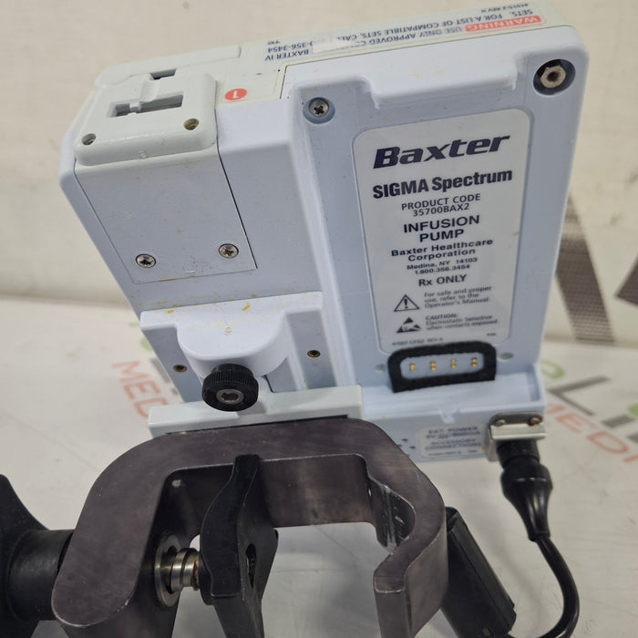Baxter Baxter Sigma Spectrum 8.00.03 w/o Battery Infusion Pump Infusion Pump reLink Medical