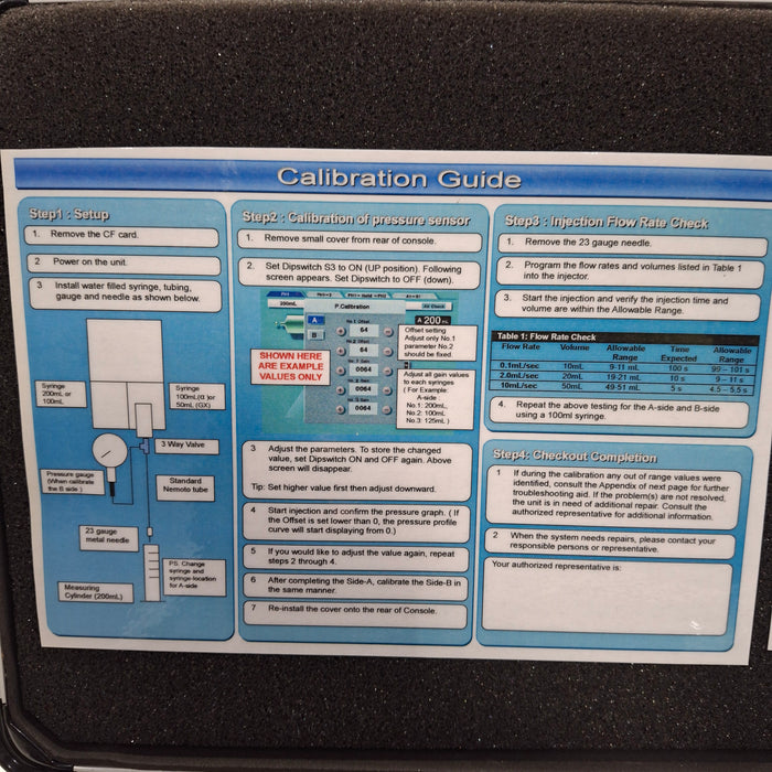 GE Healthcare Nemoto SK-1 Calibration Kit