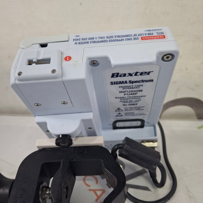 Baxter Sigma Spectrum 8.00.05 w/o Battery Infusion Pump