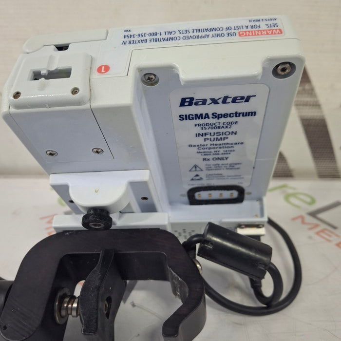 Baxter Baxter Sigma Spectrum 8.00.03 w/o Battery Infusion Pump Infusion Pump reLink Medical