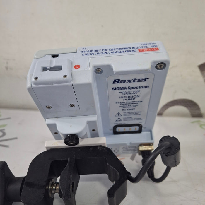 Baxter Sigma Spectrum 8.01.01 w/o Battery Infusion Pump