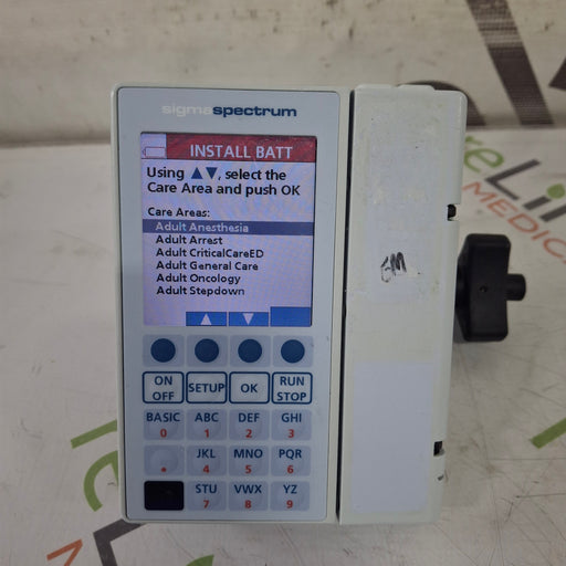 Baxter Baxter Sigma Spectrum 8.00.03 w/o Battery Infusion Pump Infusion Pump reLink Medical
