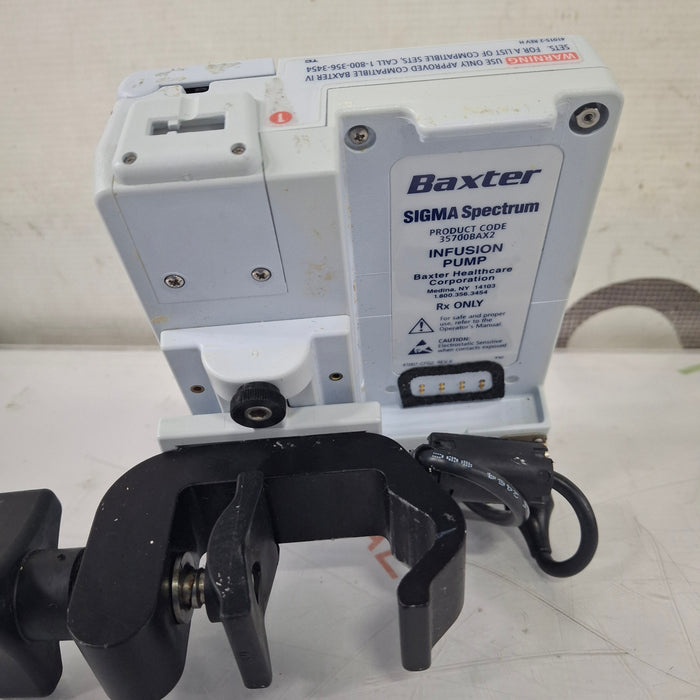 Baxter Sigma Spectrum 8.00.05 w/o Battery Infusion Pump