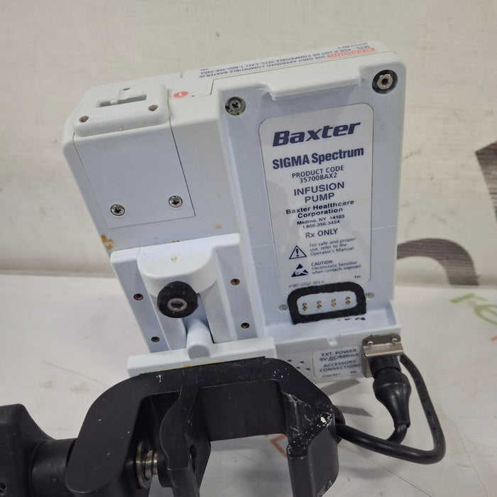 Baxter Baxter Sigma Spectrum 8.00.03 w/o Battery Infusion Pump Infusion Pump reLink Medical