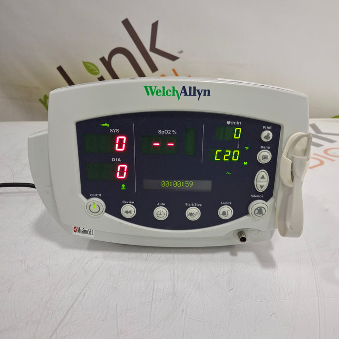 Welch Allyn Welch Allyn 300 Series - Masimo SpO2, Temp, Printer Vital Signs Monitor Patient Monitors reLink Medical
