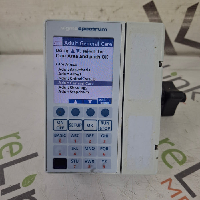 Baxter Sigma Spectrum 8.00.04 w/o Battery Infusion Pump