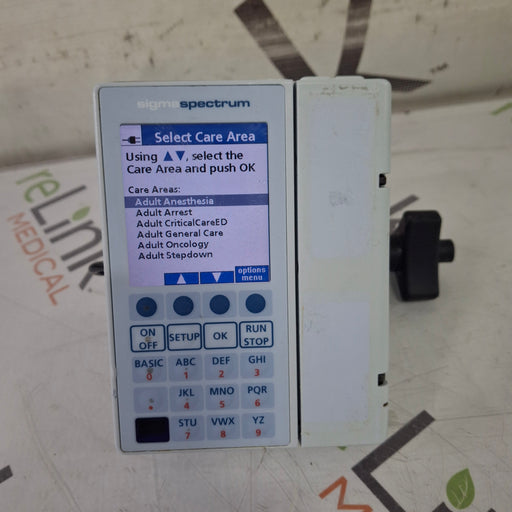 Baxter Baxter Sigma Spectrum 8.00.03 w/o Battery Infusion Pump Infusion Pump reLink Medical