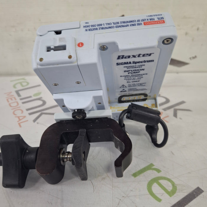 Baxter Sigma Spectrum 8.00.04 w/o Battery Infusion Pump