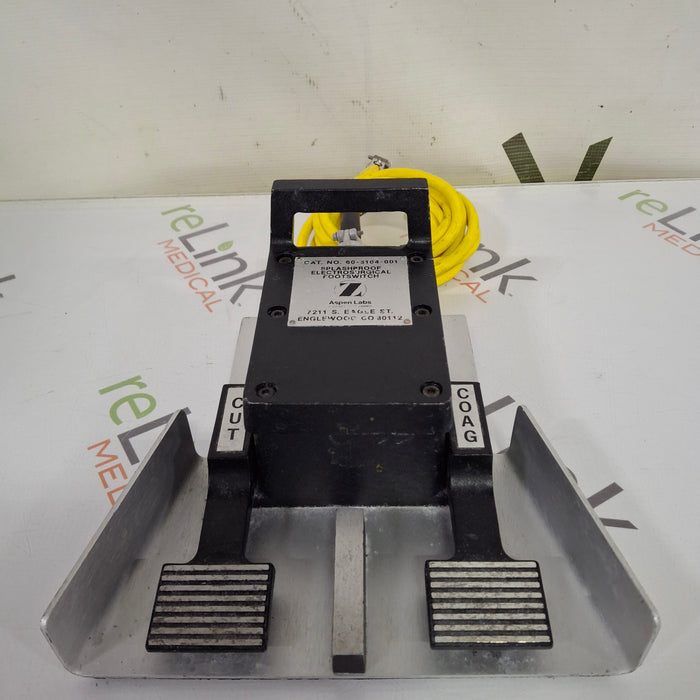 Aspen Labs Inc Aspen Labs Inc 60-5104-001 Splashproof Electrosurgical Footswitch Electrosurgical Units reLink Medical