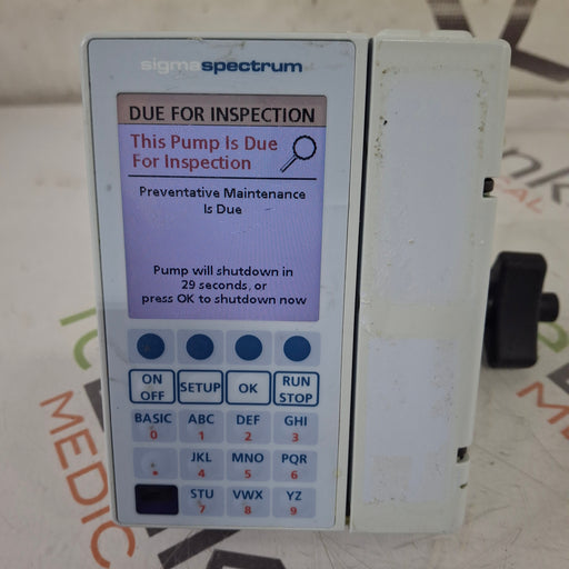 Baxter Baxter Sigma Spectrum 8.00.03 w/o Battery Infusion Pump Infusion Pump reLink Medical
