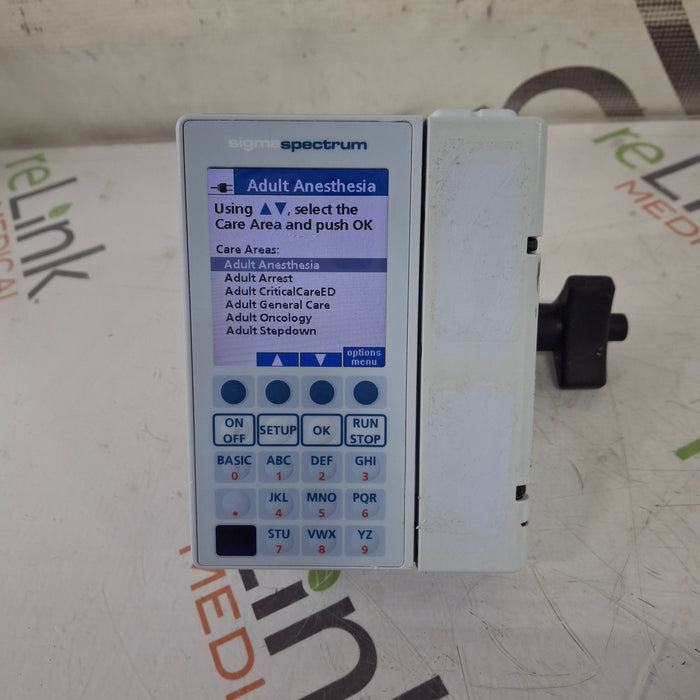 Baxter Sigma Spectrum 8.00.05 w/o Battery Infusion Pump