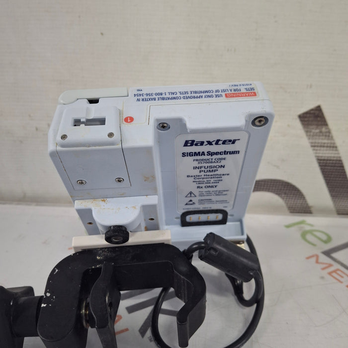 Baxter Sigma Spectrum 8.00.05 w/o Battery Infusion Pump