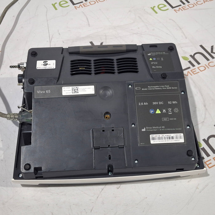 Breas Breas Vivo 65 Ventilator Respiratory reLink Medical