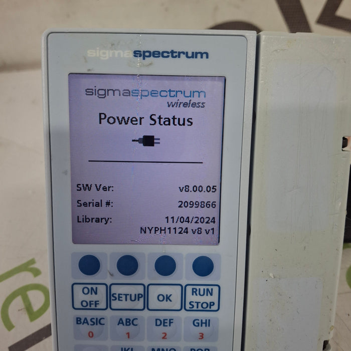 Baxter Baxter Sigma Spectrum 8.00.05 w/o Battery Infusion Pump Infusion Pump reLink Medical