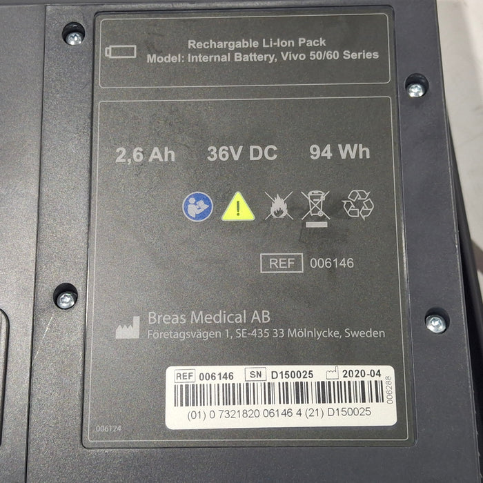 Breas Breas Vivo 65 Ventilator Respiratory reLink Medical