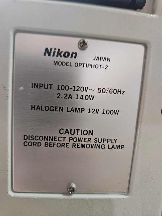 Nikon Nikon Optiphot 2 Binocular Microscope Lab Microscopes reLink Medical