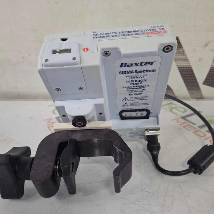 Baxter Sigma Spectrum 8.00.04 w/o Battery Infusion Pump