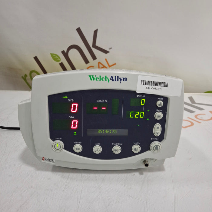 Welch Allyn Welch Allyn 300 Series - Masimo SpO2, Temp, Printer Vital Signs Monitor Patient Monitors reLink Medical