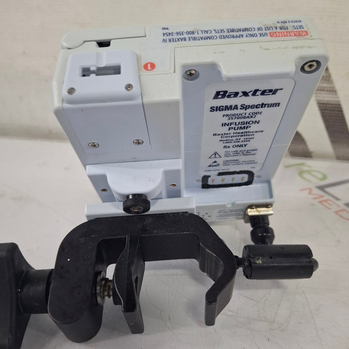 Baxter Sigma Spectrum 8.00.05 w/o Battery Infusion Pump