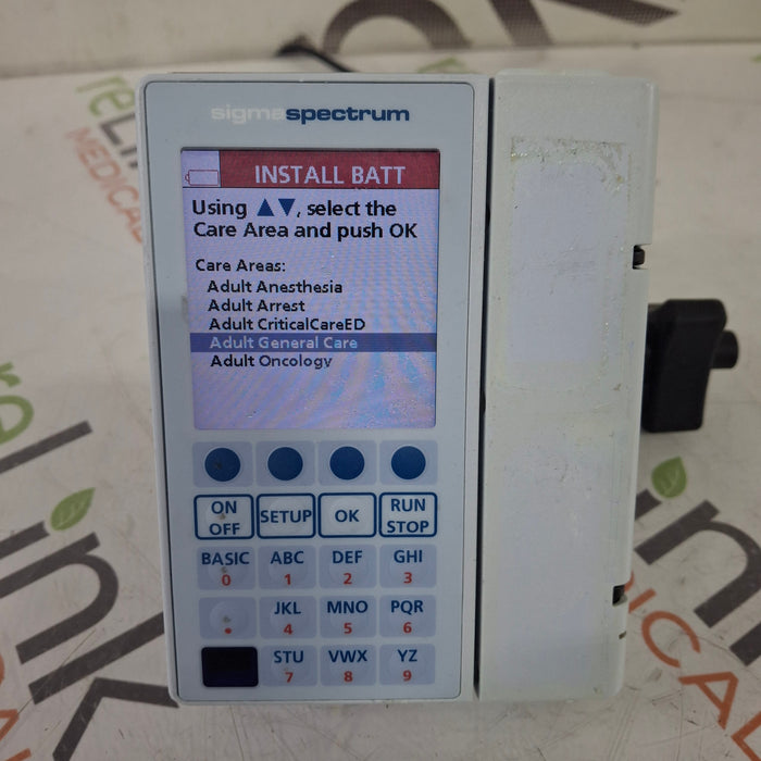 Baxter Baxter Sigma Spectrum 8.00.05 w/o Battery Infusion Pump Infusion Pump reLink Medical