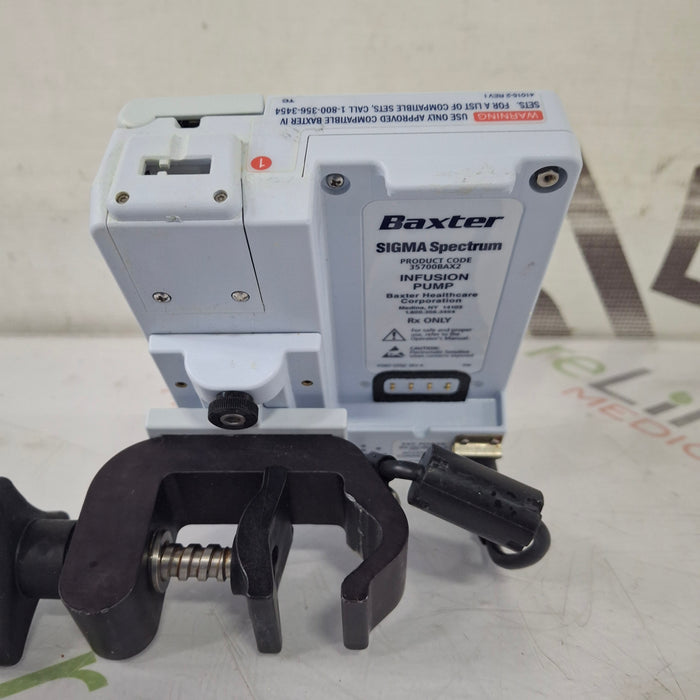 Baxter Baxter Sigma Spectrum 8.00.05 w/o Battery Infusion Pump Infusion Pump reLink Medical