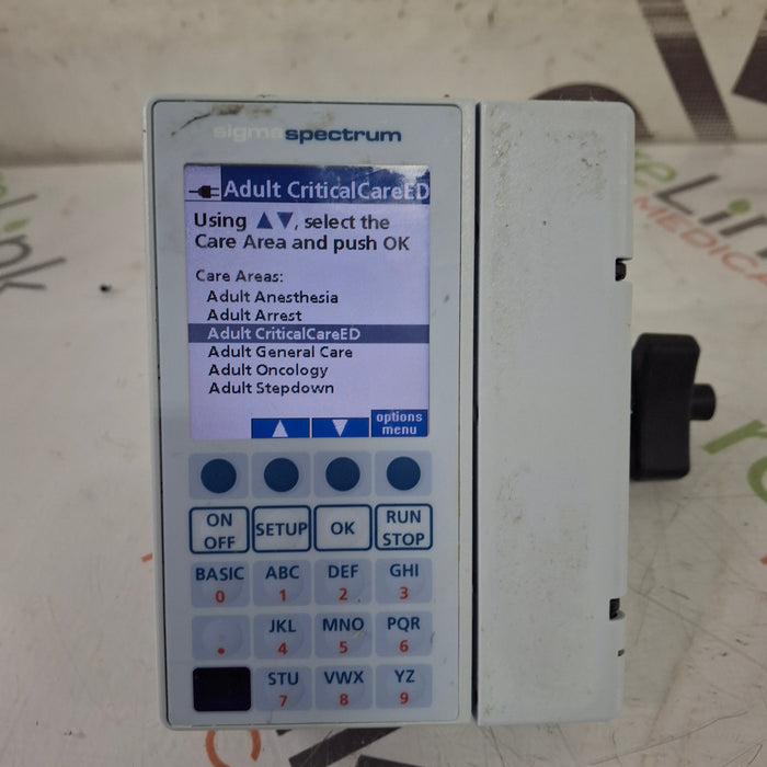 Baxter Sigma Spectrum 8.00.04 w/o Battery Infusion Pump