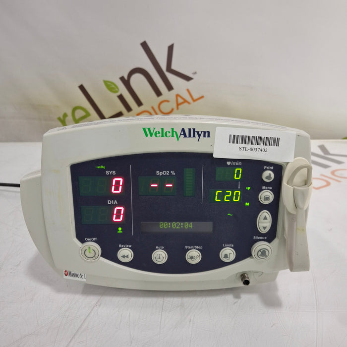 Welch Allyn Welch Allyn 300 Series - Masimo SpO2, Temp, Printer Vital Signs Monitor Patient Monitors reLink Medical