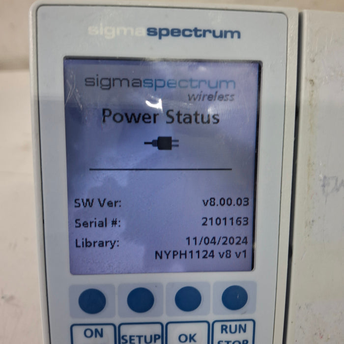 Baxter Baxter Sigma Spectrum 8.00.03 w/o Battery Infusion Pump Infusion Pump reLink Medical