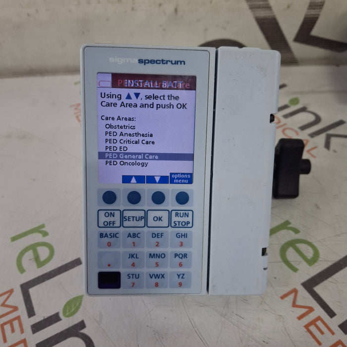 Baxter Sigma Spectrum 8.00.03 w/o Battery Infusion Pump