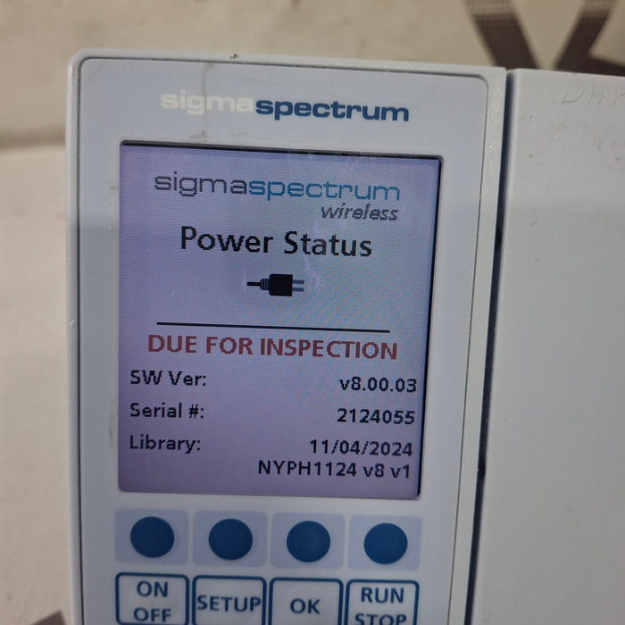 Baxter Baxter Sigma Spectrum 8.00.03 w/o Battery Infusion Pump Infusion Pump reLink Medical