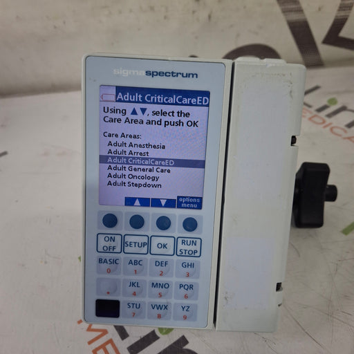 Baxter Baxter Sigma Spectrum 8.00.03 w/o Battery Infusion Pump Infusion Pump reLink Medical