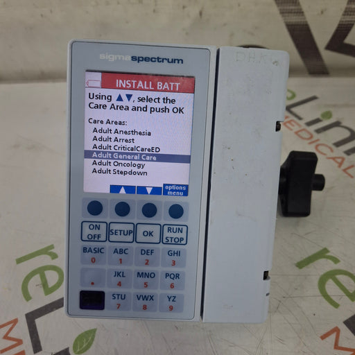 Baxter Baxter Sigma Spectrum 8.00.03 w/o Battery Infusion Pump Infusion Pump reLink Medical