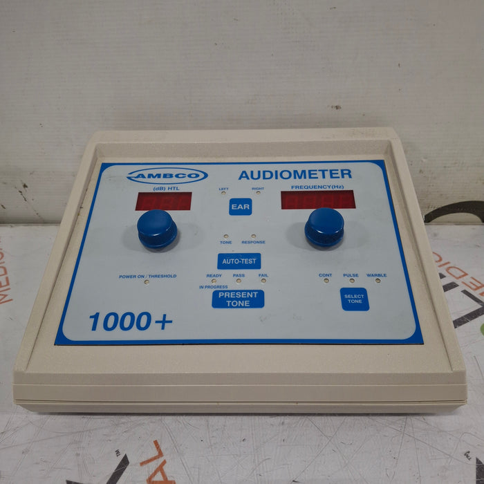 Ambco Model 1000+ Audiometer + Oto-Screen