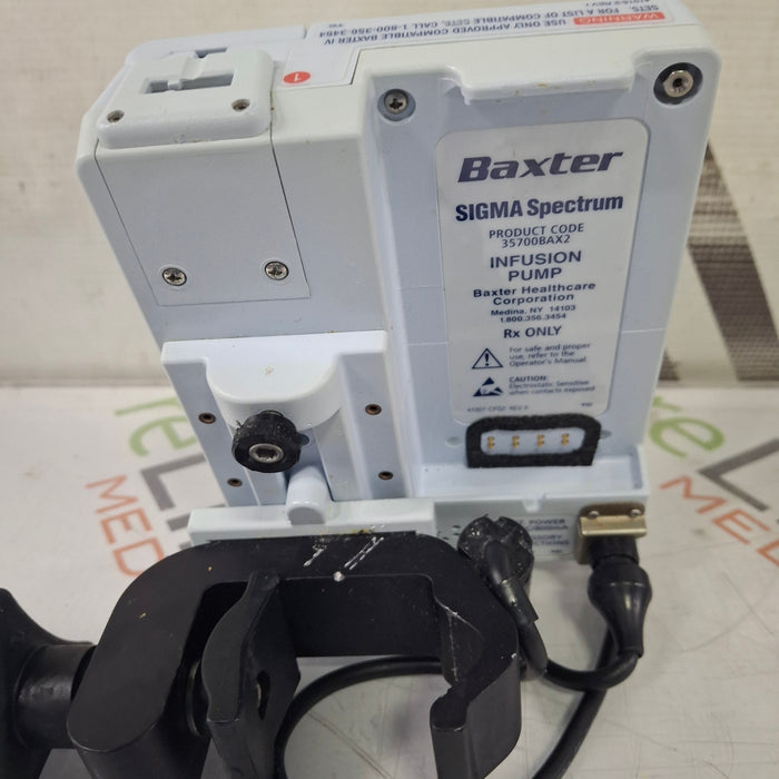 Baxter Sigma Spectrum 8.00.05 w/o Battery Infusion Pump