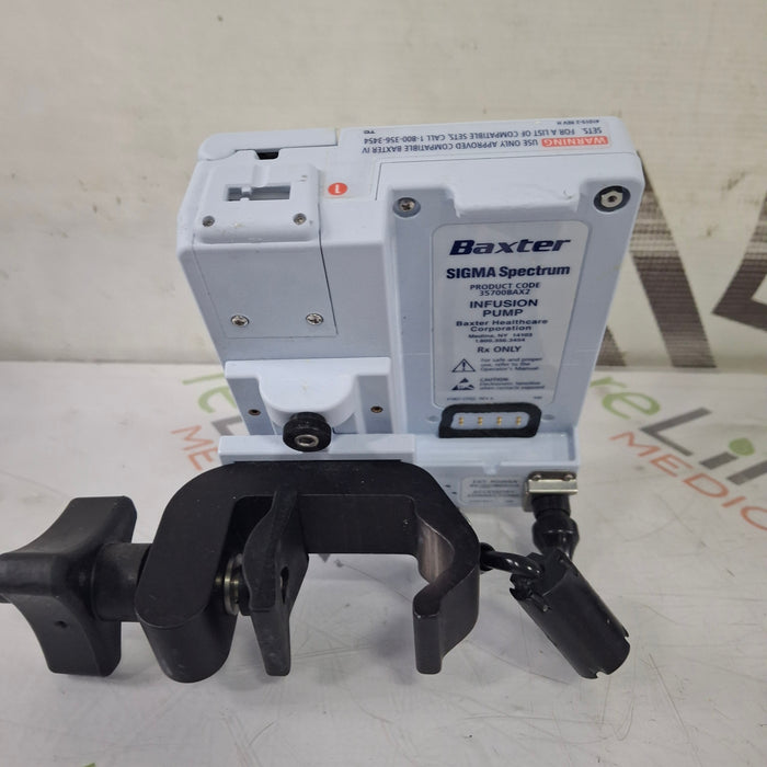Baxter Sigma Spectrum 8.00.03 w/o Battery Infusion Pump