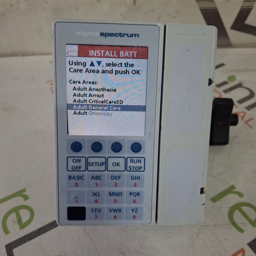 Baxter Baxter Sigma Spectrum 8.00.03 w/o Battery Infusion Pump Infusion Pump reLink Medical