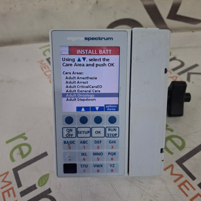 Baxter Baxter Sigma Spectrum 8.00.03 w/o Battery Infusion Pump Infusion Pump reLink Medical