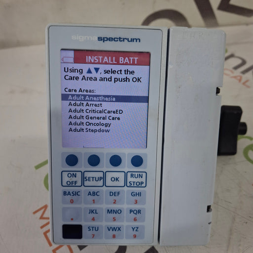 Baxter Baxter Sigma Spectrum 8.00.03 w/o Battery Infusion Pump Infusion Pump reLink Medical