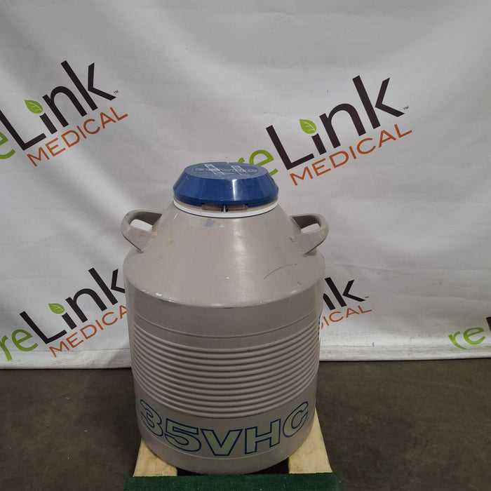 Taylor Wharton Taylor Wharton 35VHC Dewar Liquid Nitrogen Freezer Research Lab reLink Medical