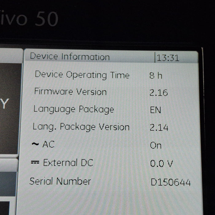 Breas Breas Vivo 50 Ventilator Respiratory reLink Medical