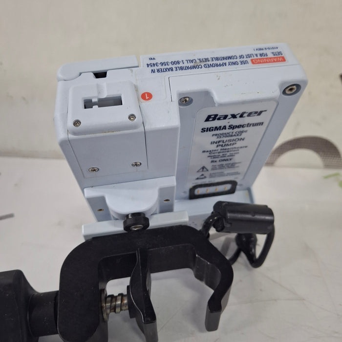Baxter Sigma Spectrum 8.00.04 w/o Battery Infusion Pump
