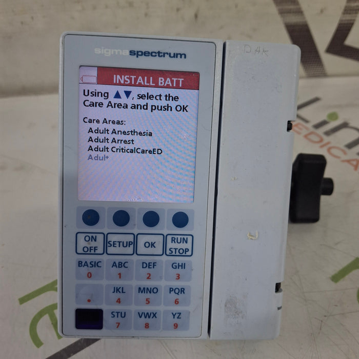 Baxter Baxter Sigma Spectrum 8.00.03 w/o Battery Infusion Pump Infusion Pump reLink Medical